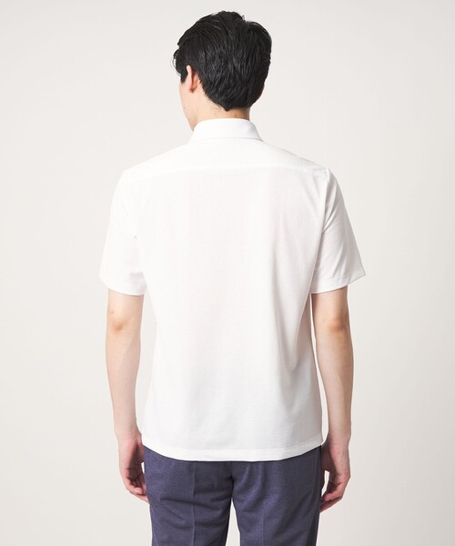 A DAY IN THE LIFE UNITED ARROWS(アデイインザライフユナイテッドアローズ)の「PrimeFlex® ドライメッシュ カッタウェイカラー ポロシャツ-吸水速乾-<A DAY IN THE LIFE>(ポロシャツ・メンズ・ダークグレー/ライトブルー/ホワイト・XL/L/M)」の12枚目の写真