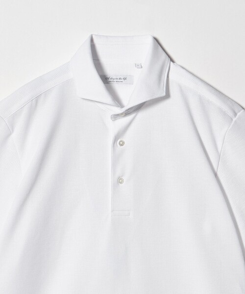 A DAY IN THE LIFE UNITED ARROWS(アデイインザライフユナイテッドアローズ)の「PrimeFlex® ドライメッシュ カッタウェイカラー ポロシャツ-吸水速乾-<A DAY IN THE LIFE>(ポロシャツ・メンズ・ダークグレー/ライトブルー/ホワイト・XL/L/M)」の22枚目の写真