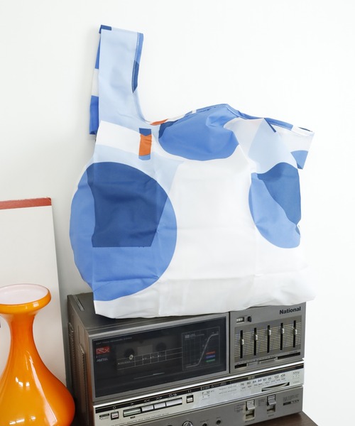 392 plusm(サンキューニプリュスエム)の「392plusm 392 ECO BAG_S サンキューニプリュスエム エコバッグ S(エコバッグ/サブバッグ・メンズ・ネイビー系6/グレー系4/ホワイト系6/イエロー系8/レッド系4/ブルー系8/グリーン系・ONE)」の17枚目の写真