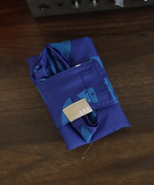 392 plusm(サンキューニプリュスエム)の「392plusm 392 ECO BAG_S サンキューニプリュスエム エコバッグ S(エコバッグ/サブバッグ・メンズ・ネイビー系6/グレー系4/ホワイト系6/イエロー系8/レッド系4/ブルー系8/グリーン系・ONE)」の10枚目の写真