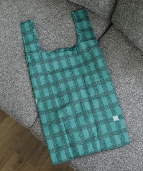 392 plusm(サンキューニプリュスエム)の「392plusm 392 ECO BAG_S サンキューニプリュスエム エコバッグ S(エコバッグ/サブバッグ・メンズ・ネイビー系6/グレー系4/ホワイト系6/イエロー系8/レッド系4/ブルー系8/グリーン系・ONE)」の12枚目の写真