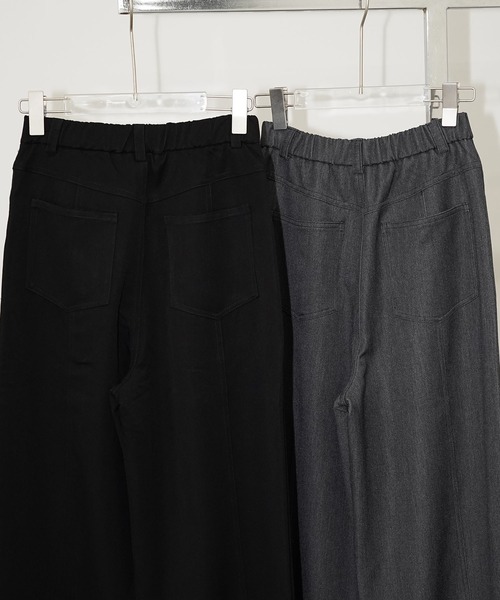 chuclla(チュクラ)の「ワイドストレートスラックス chw26s333(その他パンツ・レディース・グレー/ブラック・L/S/M)」の22枚目の写真