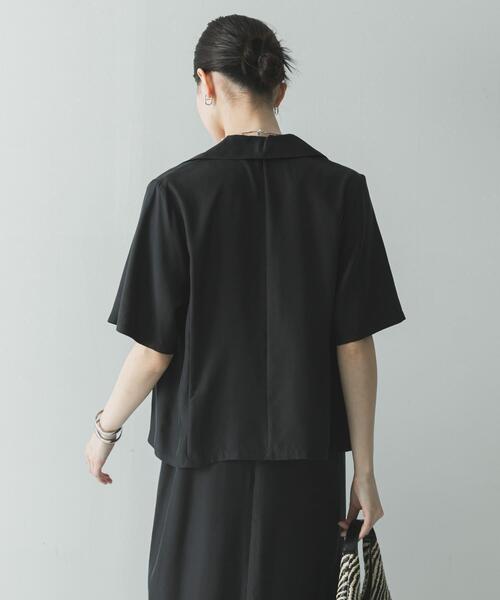 URBAN RESEARCH(アーバンリサーチ)の「『接触冷感』キュプラショートシャツ(シャツ/ブラウス・レディース・ブラック/ブラウン・FREE)」の20枚目の写真