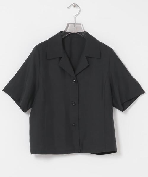 URBAN RESEARCH(アーバンリサーチ)の「『接触冷感』キュプラショートシャツ(シャツ/ブラウス・レディース・ブラック/ブラウン・FREE)」の10枚目の写真