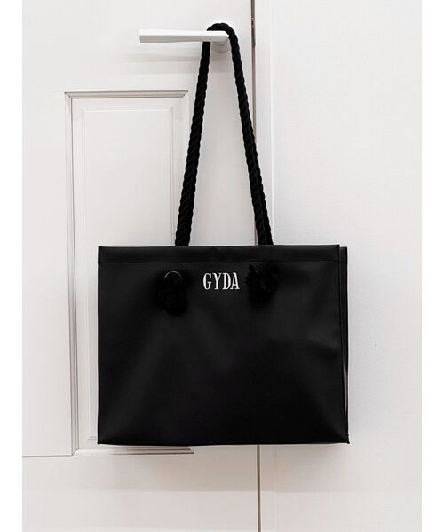 GYDA(ジェイダ)の「GYDAロープLフェイクレザートートBAG(トートバッグ・レディース・ブラック・FREE)」の3枚目の写真