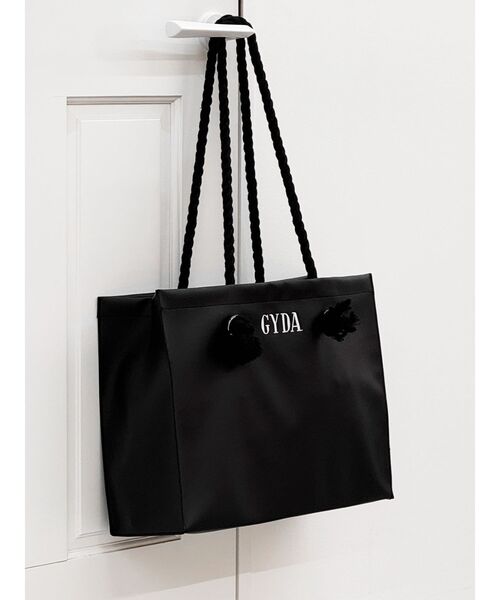 GYDA(ジェイダ)の「GYDAロープLフェイクレザートートBAG(トートバッグ・レディース・ブラック・FREE)」の5枚目の写真