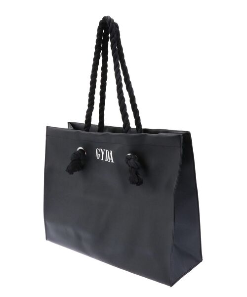 GYDA(ジェイダ)の「GYDAロープLフェイクレザートートBAG(トートバッグ・レディース・ブラック・FREE)」の9枚目の写真