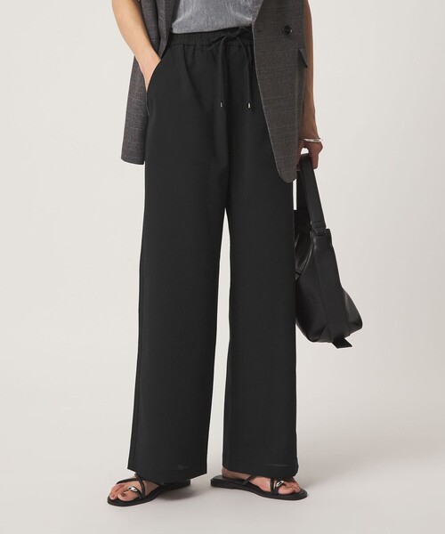green label relaxing（グリーンレーベルリラクシング）の「［size SHORT/TALLあり］ドライ イージー パンツ（その他パンツ・レディース・ブラック/ライトグレー/モカ・34/36/38/40/TALL/SHORT）」の14枚目の写真