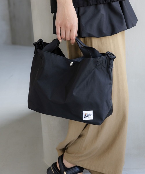 Elura(エルーラ)の「【Drifter(ドリフター)】CARRY ALL BAG/646464(トートバッグ・レディース・オフホワイト/ブラック・FREE)」の22枚目の写真