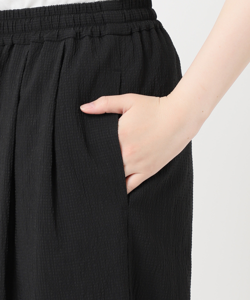 JOURNAL STANDARD relume（ジャーナルスタンダード　レリューム）の「ミニギンガムタックイージーパンツ（その他パンツ・レディース・カーキ/ブラック・FREE）」の21枚目の写真