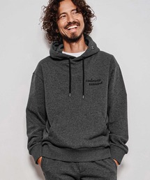 mpa4159-cursive embroidery back fleece parka パーカー(1M26A050)