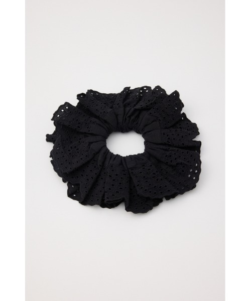 MOUSSY(マウジー)の「EYELET シュシュ(ヘアゴム・レディース・ホワイト/ブラック・FREE)」の11枚目の写真