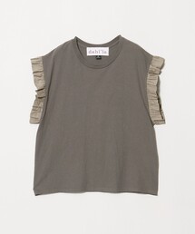【WEB限定】＜dahl’ia＞フリル ショートスリーブ Tシャツ
