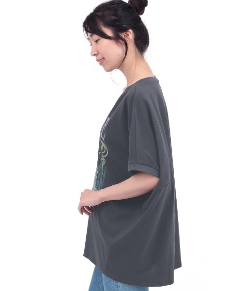 チチカカ(チチカカ)の「汗染み防止ティリチェプリントプルオーバー(Tシャツ/カットソー・レディース・マスタード/アイボリー/チャコールグレー・FREE)」の10枚目の写真