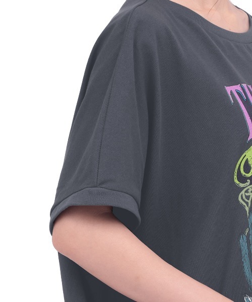 チチカカ(チチカカ)の「汗染み防止ティリチェプリントプルオーバー(Tシャツ/カットソー・レディース・マスタード/アイボリー/チャコールグレー・FREE)」の13枚目の写真