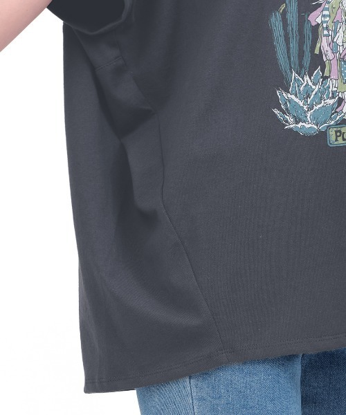 チチカカ(チチカカ)の「汗染み防止ティリチェプリントプルオーバー(Tシャツ/カットソー・レディース・マスタード/アイボリー/チャコールグレー・FREE)」の14枚目の写真