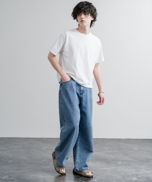 Rocky Monroe（ロッキーモンロー）の「AUTENTI オーテンティ オープントゥ レザーサンダル/フラットサンダル（サンダル・メンズ・ブラウン/ブラック/グレイッシュベージュ・43/40/42/41）」の14枚目の写真
