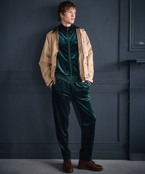 Bukta（バクタ）の「ベロア トラック パンツ（その他パンツ・メンズ・チャコール/グリーン・MEDIUM/LARGE/X-LARGE）」の4枚目の写真