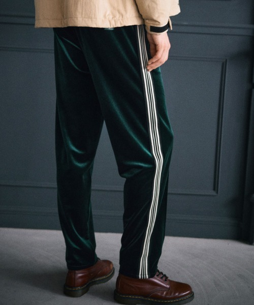 Bukta（バクタ）の「ベロア トラック パンツ（その他パンツ・メンズ・チャコール/グリーン・MEDIUM/LARGE/X-LARGE）」の5枚目の写真