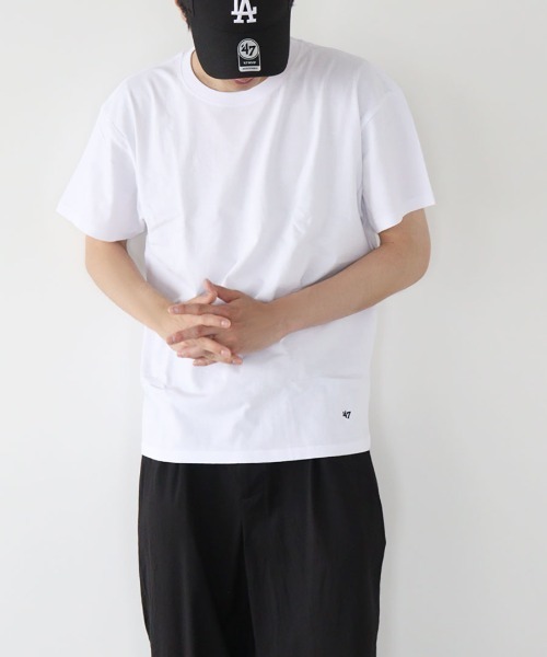 '47(フォーティーセブン)の「【'47】47 2-PACK TEE / 2カラー(Tシャツ/カットソー・メンズ・ホワイト/ブラック・L/LL/M/3L/S)」の3枚目の写真