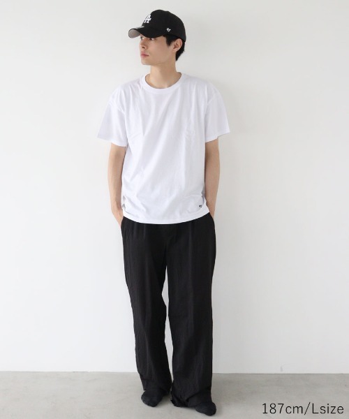 '47(フォーティーセブン)の「【'47】47 2-PACK TEE / 2カラー(Tシャツ/カットソー・メンズ・ホワイト/ブラック・L/LL/M/3L/S)」の6枚目の写真