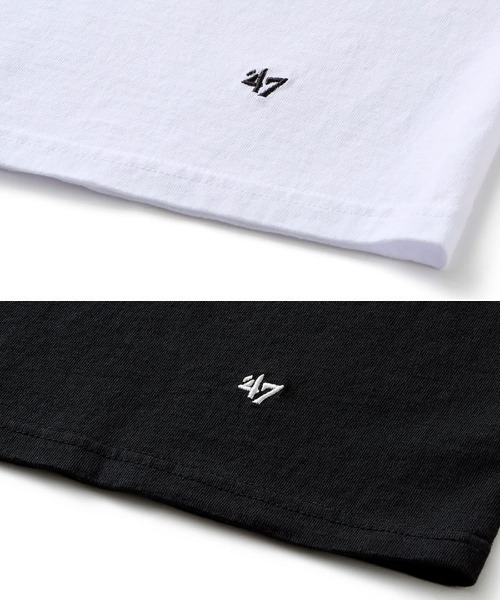 '47(フォーティーセブン)の「【'47】47 2-PACK TEE / 2カラー(Tシャツ/カットソー・メンズ・ホワイト/ブラック・L/LL/M/3L/S)」の21枚目の写真