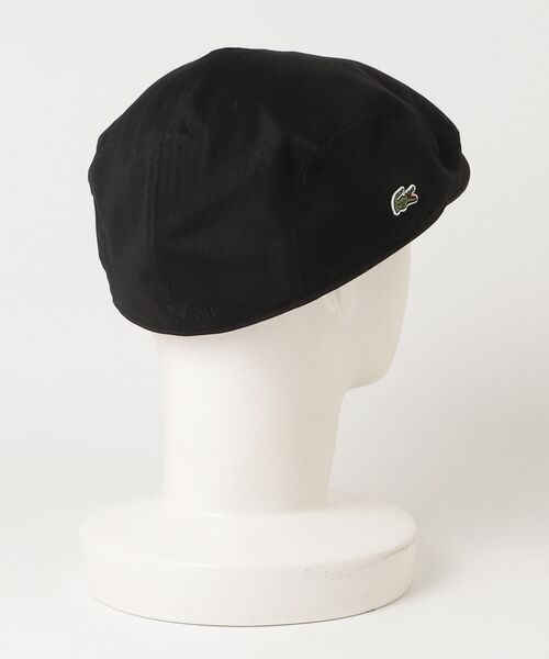 LACOSTE(ラコステ)の「【LACOSTE】COTTON LOGO HUNTING L1130(ハンチング/ベレー帽・メンズ・ブラック/ネイビー・FREE)」の6枚目の写真