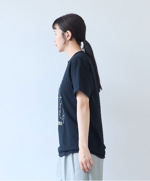 yuni(ユニ )の「CHORUS embroidery Tシャツ【web限定ブラック】(Tシャツ/カットソー・レディース・ブラック・FREE)」の10枚目の写真