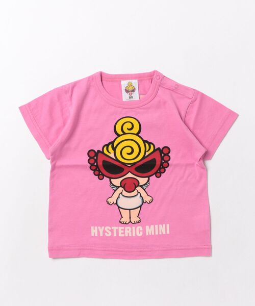 HYSTERIC MINI｜ヒステリックミニのTシャツ/カットソー（ピンク/桃色系