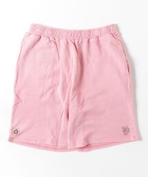 My sugar Babe（マイシュガーベイブ）の「Edge embroidery pigment half pants（スウェットパンツ）」