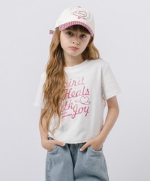 URBAN CHERRY | フレンチロゴプリントクロップドTシャツ(Tシャツ/カットソー)