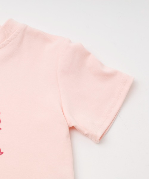 URBAN CHERRY(アーバンチェリー)の「フレンチロゴプリントクロップドTシャツ(Tシャツ/カットソー・キッズ・ホワイト/ブルー/ピンク・120cm/130cm/140cm/110cm)」の17枚目の写真