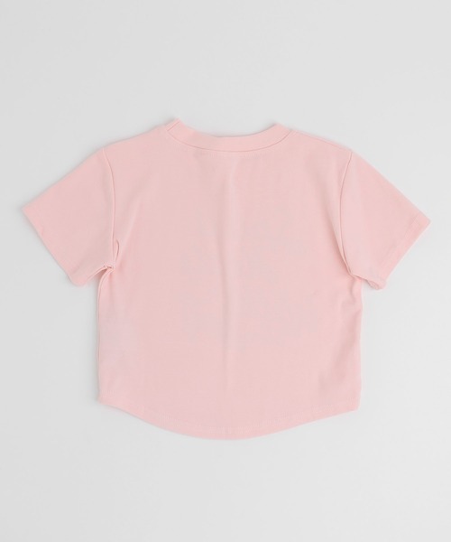 URBAN CHERRY(アーバンチェリー)の「フレンチロゴプリントクロップドTシャツ(Tシャツ/カットソー・キッズ・ホワイト/ブルー/ピンク・120cm/130cm/140cm/110cm)」の13枚目の写真