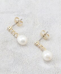 ルーセントパールビジューピアス
