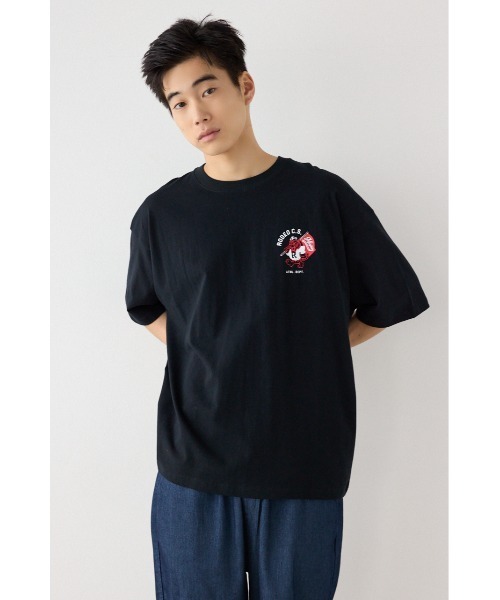 RODEO CROWNS WIDE BOWL(ロデオクラウンズワイドボウル)の「MIGHTY Tシャツ(Tシャツ/カットソー・メンズ・ブラック/ホワイト/イエロー・LARGE/MEDIUM)」の3枚目の写真