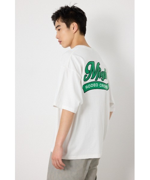RODEO CROWNS WIDE BOWL(ロデオクラウンズワイドボウル)の「MIGHTY Tシャツ(Tシャツ/カットソー・メンズ・ブラック/ホワイト/イエロー・LARGE/MEDIUM)」の18枚目の写真