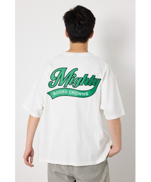 RODEO CROWNS WIDE BOWL(ロデオクラウンズワイドボウル)の「MIGHTY Tシャツ(Tシャツ/カットソー・メンズ・ブラック/ホワイト/イエロー・LARGE/MEDIUM)」の19枚目の写真