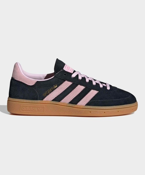 adidas(アディダス)の「ハンドボール スペツィアル / Handball Spezial / アディダスオリジナルス adidas Originals(スニーカー・レディース・ブラック×ピンク・24.0cm/23.5cm/23.0cm/22.5cm/22.0cm/29.0cm/29.5cm/28.0cm/28.5cm/24.5cm/30.0cm/25.0cm/25.5cm/26.5cm/26.0cm/27.0cm/27.5cm)」の2枚目の写真