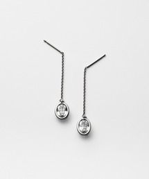Chain Pierce - Oval CZ