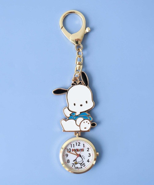 sanrio(サンリオ)の「〈SANRIO/サンリオ〉エポチャームウォッチ S SNR009(アナログ腕時計・レディース・ホワイト×ブラック/イエロー/ホワイト×レッド/ピンク/ブルーグリーン/ホワイト/ブラック・ONE SIZE)」の3枚目の写真