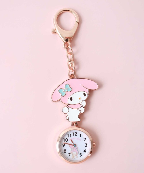 sanrio(サンリオ)の「〈SANRIO/サンリオ〉エポチャームウォッチ S SNR009(アナログ腕時計・レディース・ホワイト×ブラック/イエロー/ホワイト×レッド/ピンク/ブルーグリーン/ホワイト/ブラック・ONE SIZE)」の7枚目の写真
