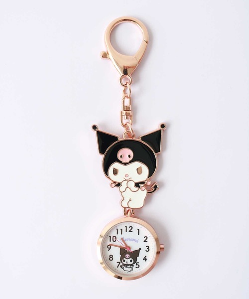 sanrio(サンリオ)の「〈SANRIO/サンリオ〉エポチャームウォッチ S SNR009(アナログ腕時計・レディース・ホワイト×ブラック/イエロー/ホワイト×レッド/ピンク/ブルーグリーン/ホワイト/ブラック・ONE SIZE)」の4枚目の写真