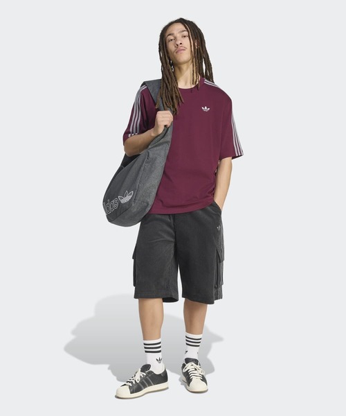 adidas（アディダス）の「ADICOLOR CARGO SHORTS / アディカラー カーゴ ショーツ / ハーフパンツ / アディダスオリジナルス adidas Originals（その他パンツ・メンズ・ブラック・XX-LARGE/SMALL/X-LARGE/X-SMALL/3XL/LARGE/MEDIUM）」の5枚目の写真