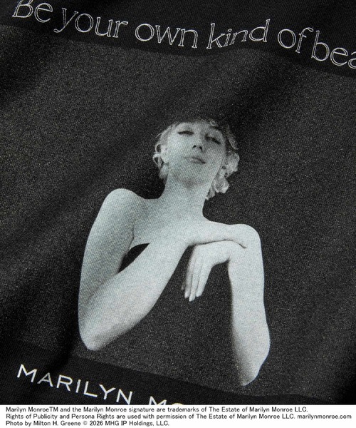 TAKEO KIKUCHI(タケオキクチ)の「【別注】マリリン・モンロー/フォトTシャツ(Tシャツ/カットソー・メンズ・ホワイト系1/ブラック/ホワイト/ブラック系・02/03/04/01)」の15枚目の写真