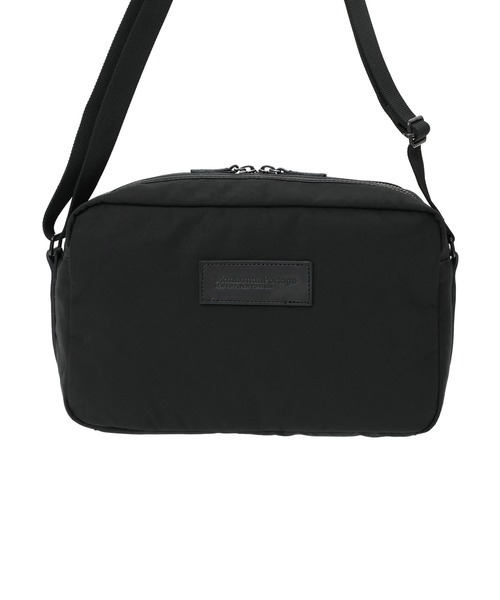 Manhattan Portage BLACK LABEL(マンハッタンポーテージ ブラックレーベル)の「NORFOLK BAG (L) MILLERAIN(ショルダーバッグ・メンズ・ブラック/ブラウン・SMALL)」の3枚目の写真