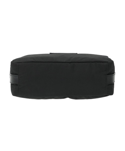 Manhattan Portage BLACK LABEL(マンハッタンポーテージ ブラックレーベル)の「NORFOLK BAG (L) MILLERAIN(ショルダーバッグ・メンズ・ブラック/ブラウン・SMALL)」の6枚目の写真