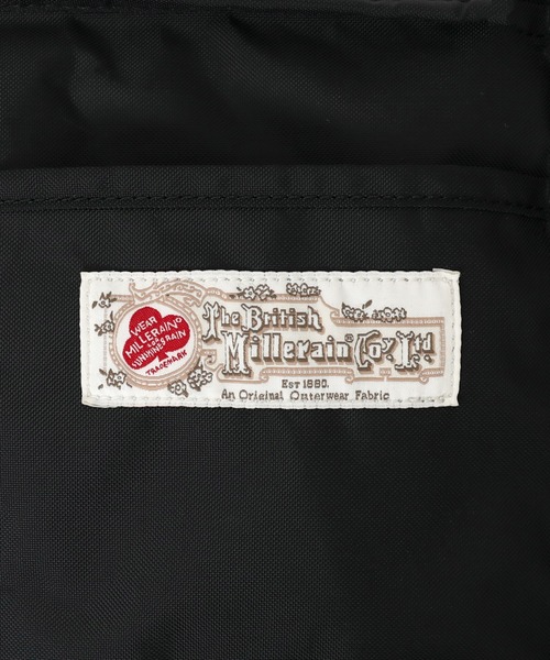 Manhattan Portage BLACK LABEL(マンハッタンポーテージ ブラックレーベル)の「NORFOLK BAG (L) MILLERAIN(ショルダーバッグ・メンズ・ブラック/ブラウン・SMALL)」の11枚目の写真