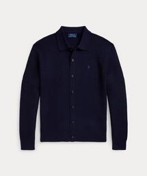 POLO RALPH LAUREN | ウォッシャブル ウール ポロカラー カーディガン(カーディガン/ボレロ)