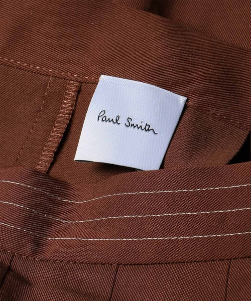 Paul Smith(ポールスミス)の「ウィメンズ テンセル タックスカート / 265207 321S(スカート・レディース・ブラウン/ブラック・40)」の6枚目の写真