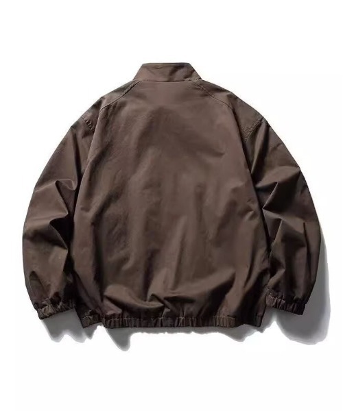 DOUBLE STEAL（ダブルスティール）の「DSスタンドカラージップブルゾン（ブルゾン・メンズ・ベージュ/ブラウン・X-LARGE/LARGE/MEDIUM）」の5枚目の写真